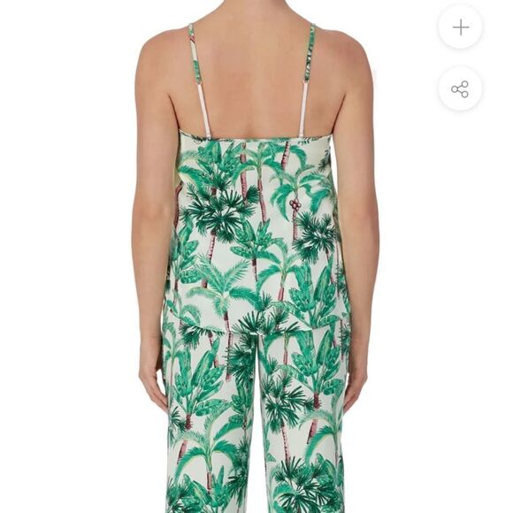 Nordstrom Shady Lady Tropics Satin Tank Size XXL NWT - Picture 3 of 10